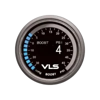 Revel® - VLS™ 2-1/16" Digital OLED Boost Gauge, 30inHg-45PSI